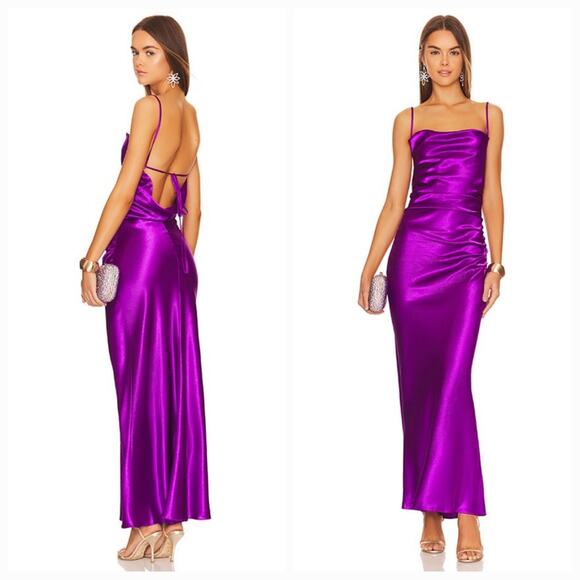 superdown Dresses & Skirts - Superdown Lanthea Maxi Dress in Purple